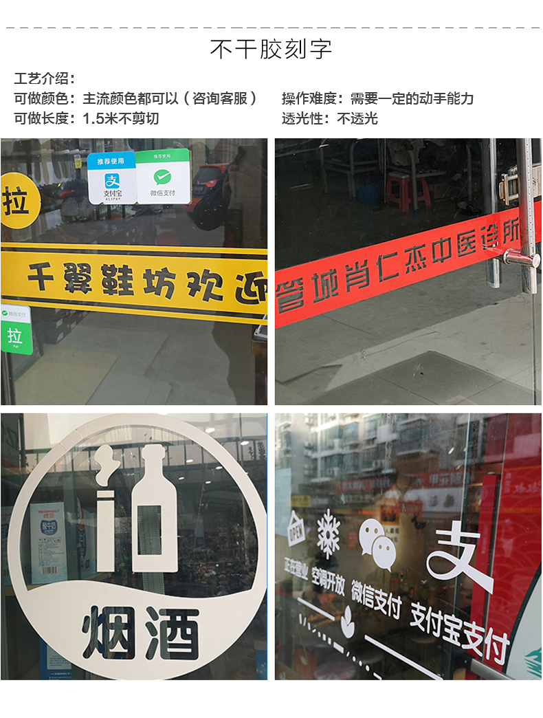 防撞玻璃貼